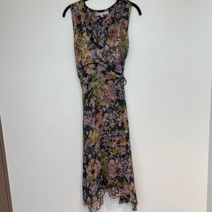 Corey Lynn Calter Floral Wrap Dress